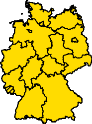 Bundesland Saarland Karte