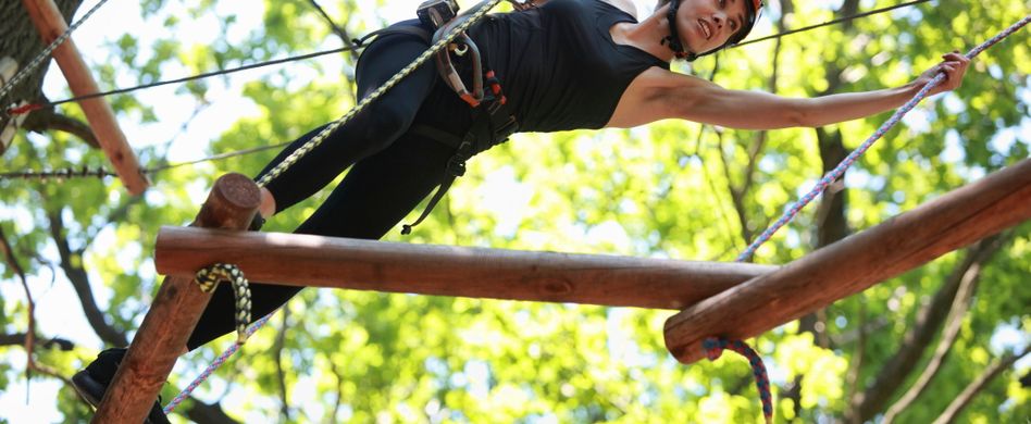 4 Tipps für das Klettern im Hochseilgarten