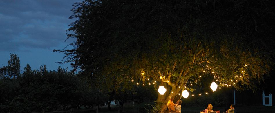 Die richtige Balkon- und Gartenbeleuchtung