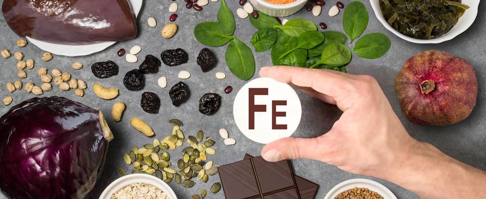 Mikronährstoff Eisen: Wirkung, Tagesbedarf und Nahrungsmittel