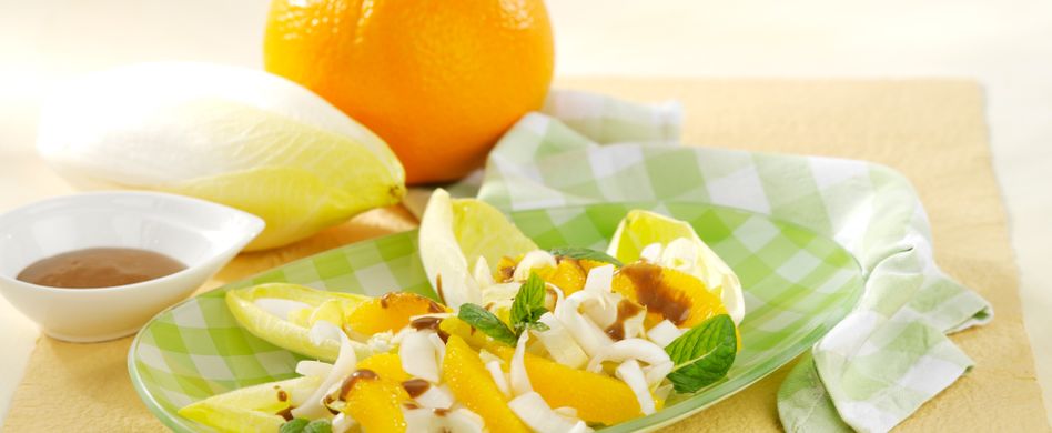 Chicoree Orangensalat