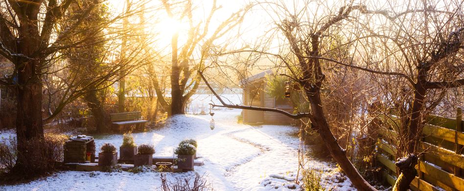 Der Herbst kommt - wie Sie Ihren Garten auch in der kalten Jahreszeit nutzen können