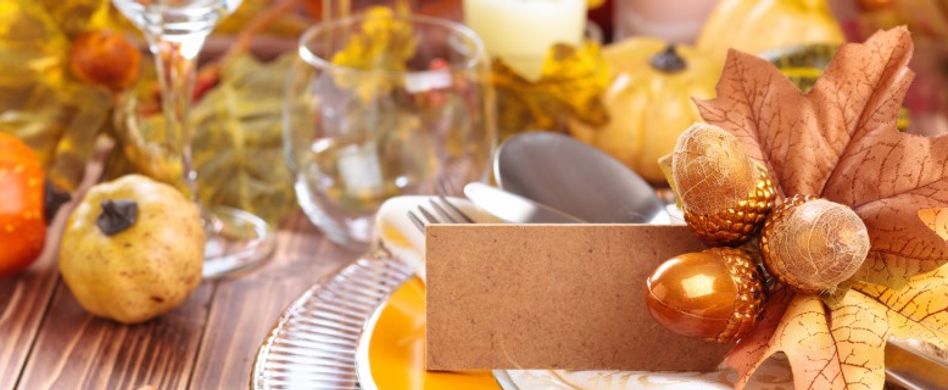 Erntedankfest: 4 Ideen für die herbstliche Tischdeko