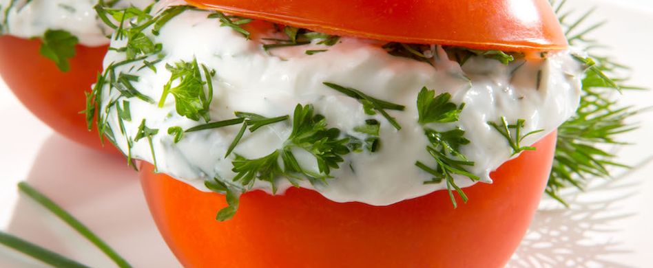 Gefüllte Ricottatomaten