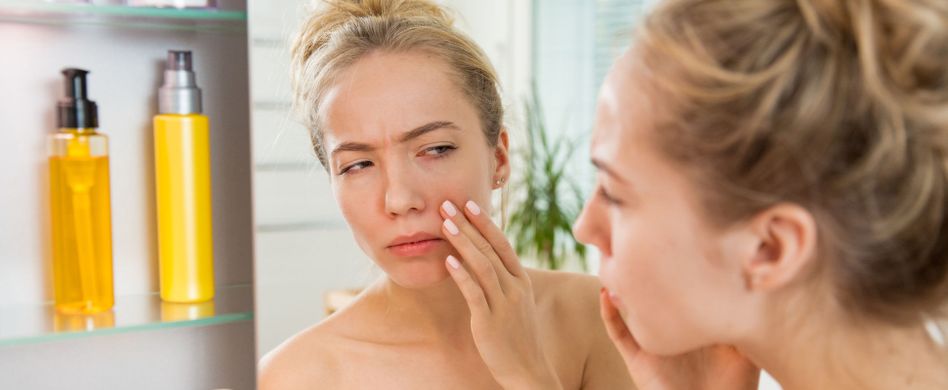 Hautprobleme durch Stress: Stresspickel vermeiden