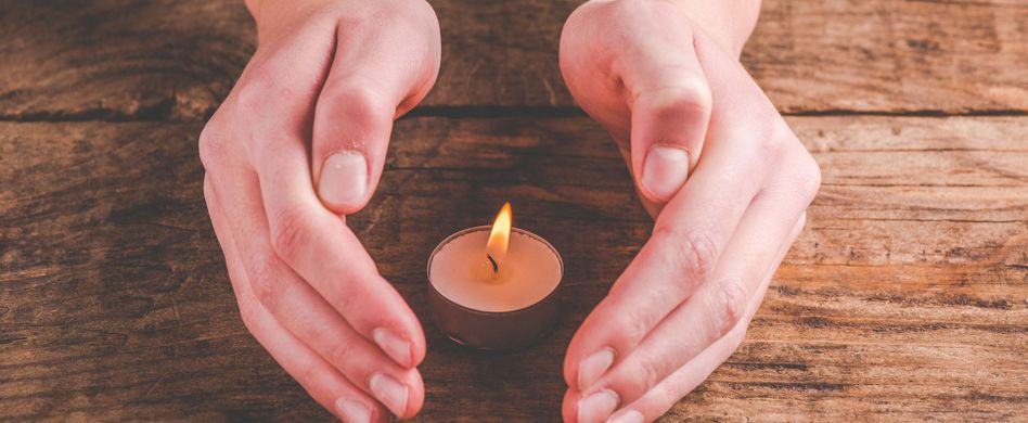 Heizen mit Kerzen: Wie viel bringt das?