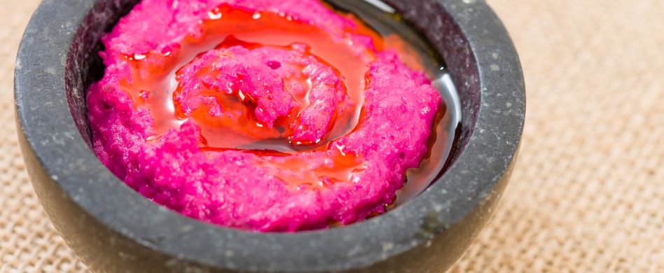 Hummus mit Roter Bete
