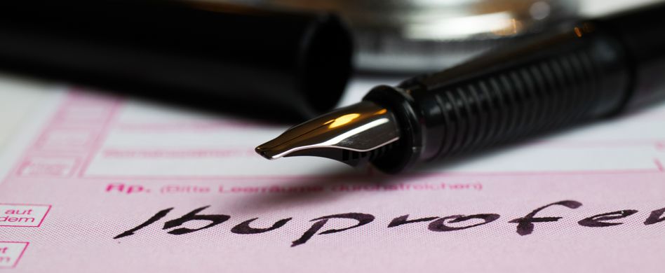 Iboprufen geschrieben auf Rezept