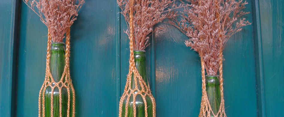 Makramee: Blumenampel, Armband und Co. – Tipps zur Knüpftechnik