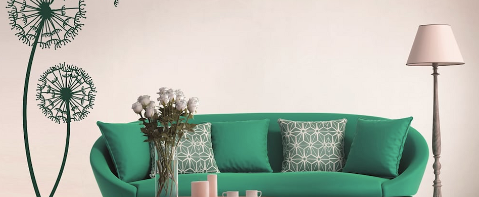 Neues Design zum Aufkleben - Wandtattoos und Masking Tape