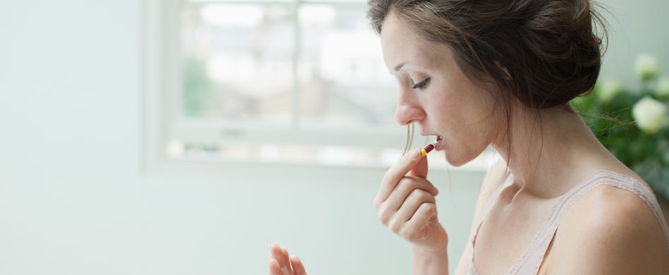 Nicht den Kopf in den Nacken: Tabletten leichter schlucken