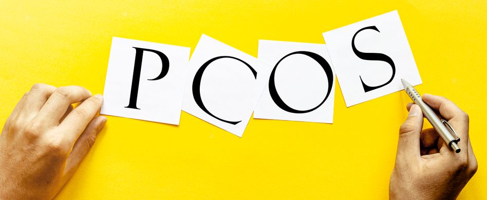 PCOS Schriftzug