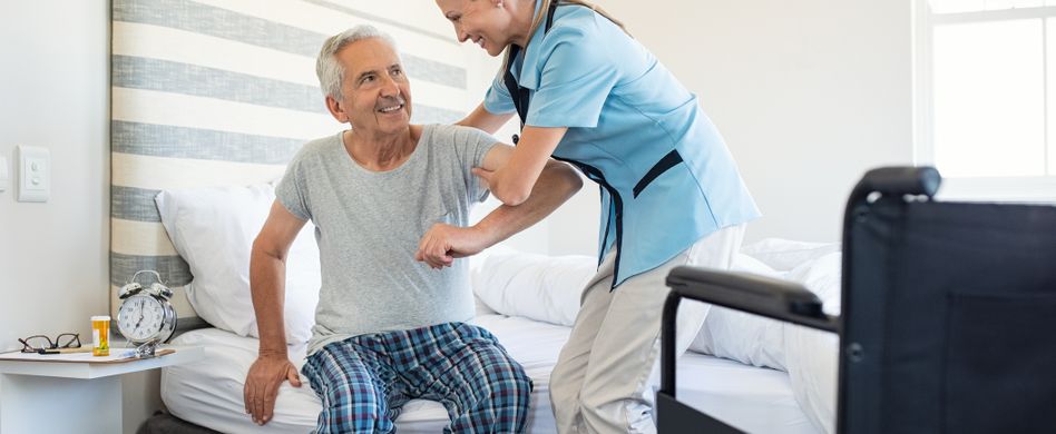 Pflegeheim: Sichere Umgebung rund um die Uhr