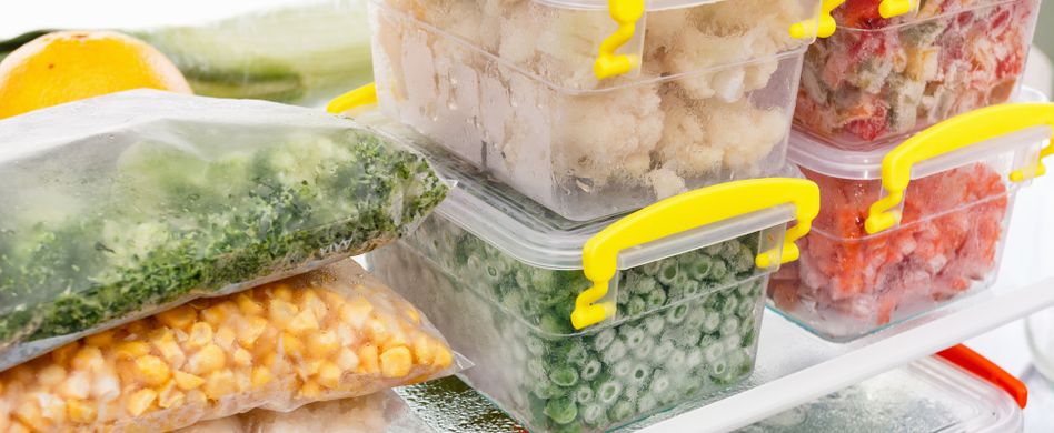 So können Sie Lebensmittel einfrieren und Geld sparen
