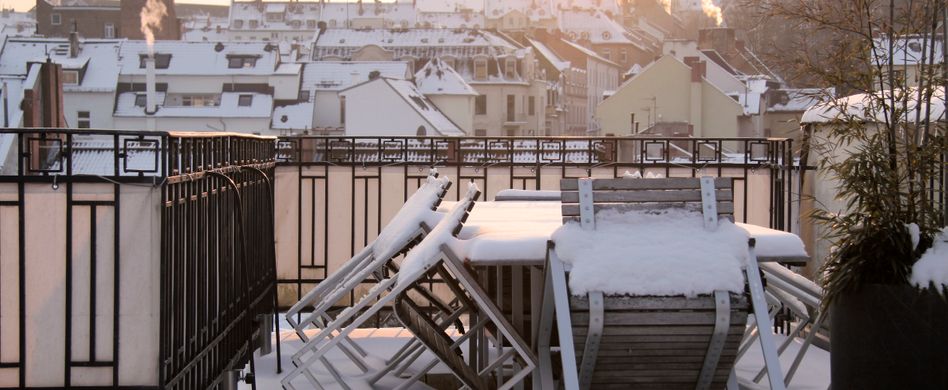 So machen Sie Ihren Balkon winterfest
