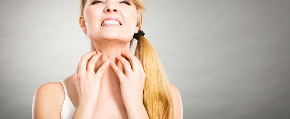 Symptome von Neurodermitis