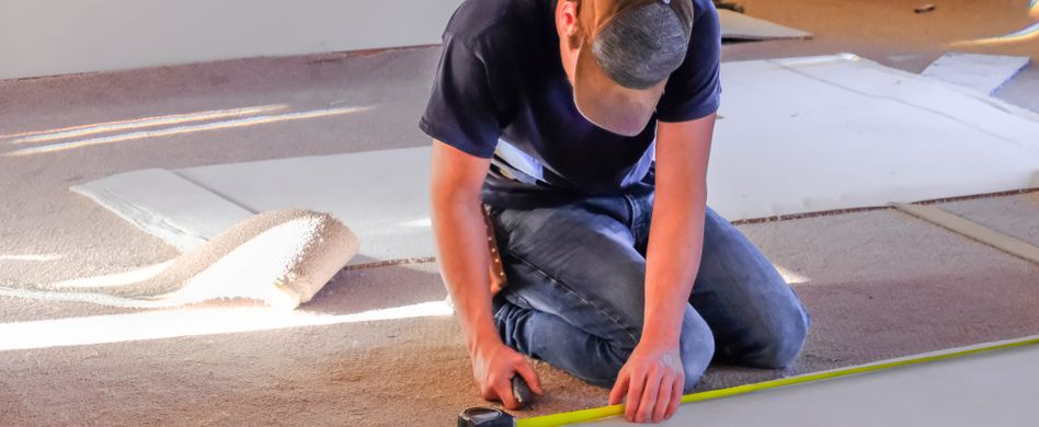 Teppich auf Fußbodenheizung verlegen