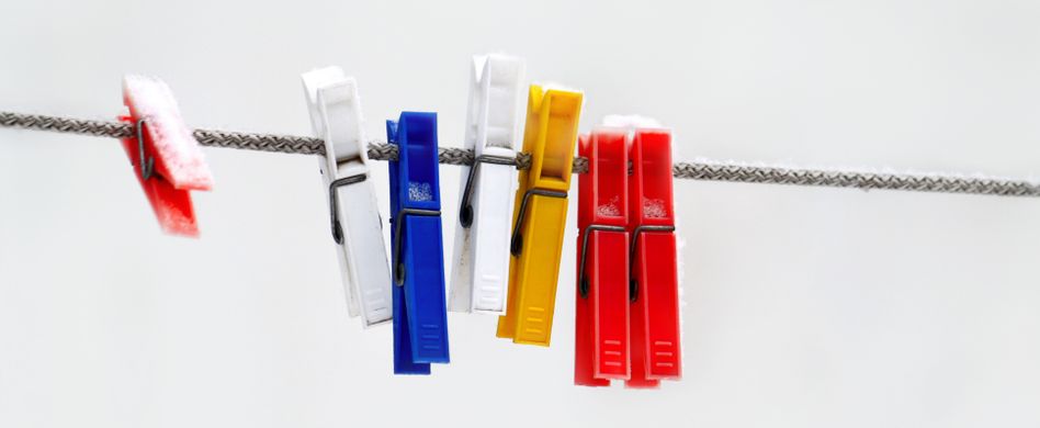 Wäsche trocknen im Winter: Geht das bei Frost und Eis?