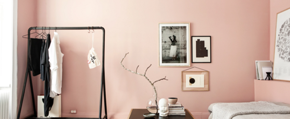 Wandgestaltung durch Farbanstrich