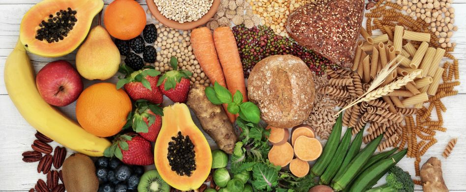 hülsenfrüchte vollkornnudeln papaya brokkoli rosenkohl süßkartoffel