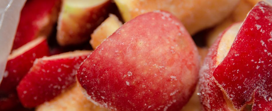 Kann man Äpfel einfrieren?